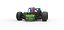 Concepto de kart loco Escala 1 a 25