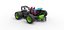 Concepto de kart loco Escala 1 a 25