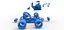 Concepto de kart loco Escala 1 a 25