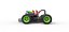 Concepto de kart loco Escala 1 a 25