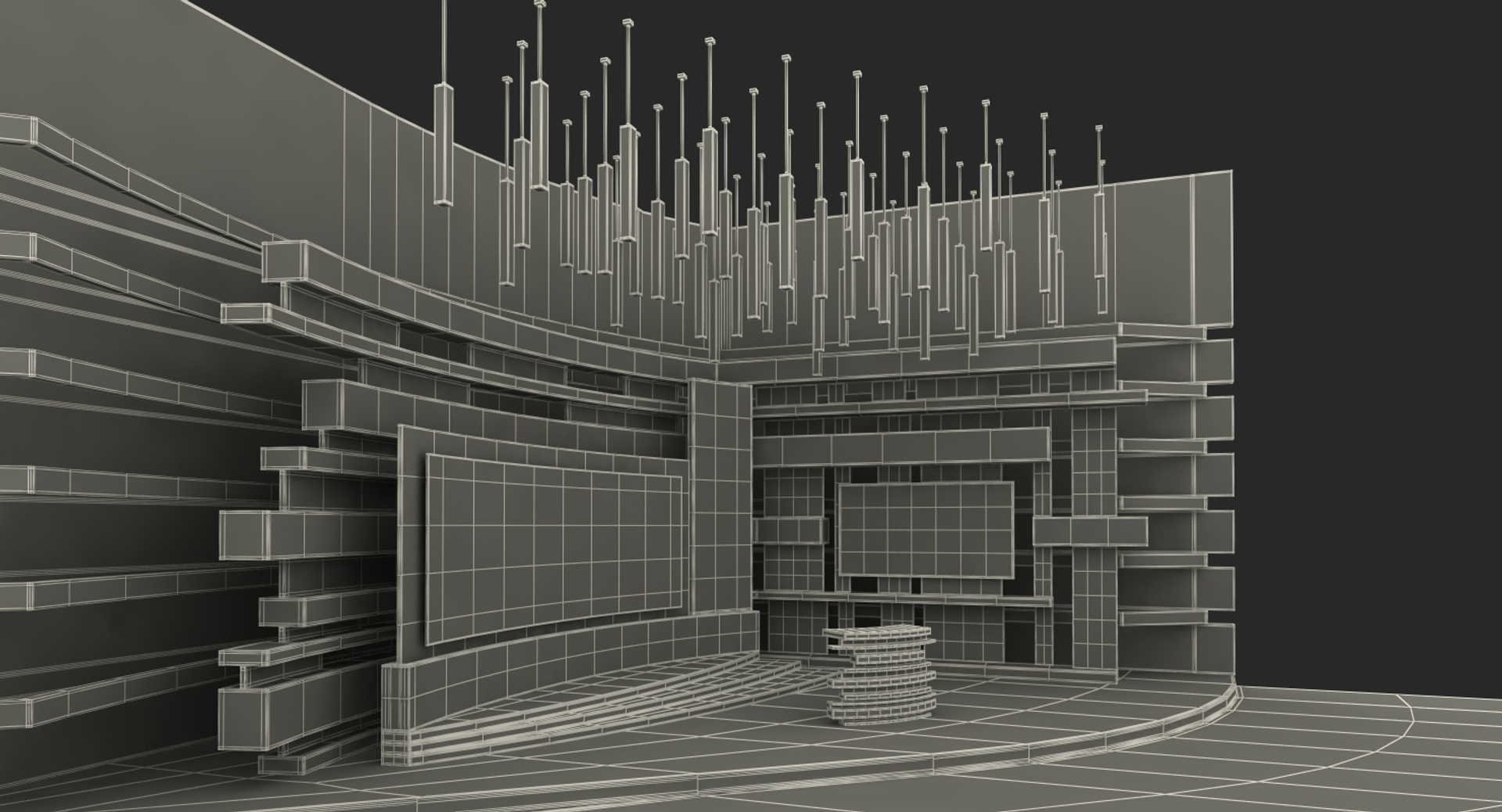 Modern Tv Weather Studio 3D Model - TurboSquid 1284020
