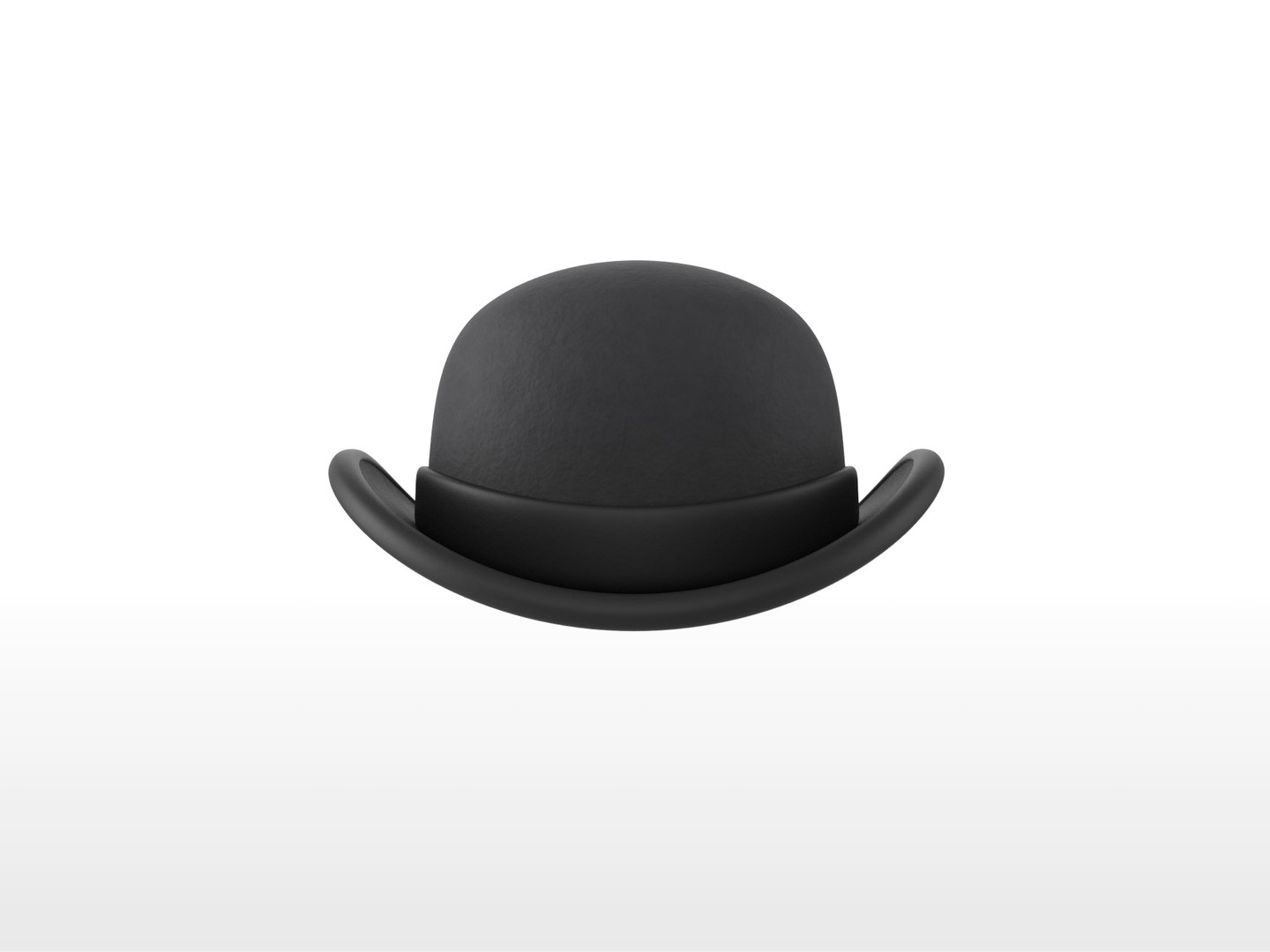 Bowler Hat 3D Model - TurboSquid 2267375