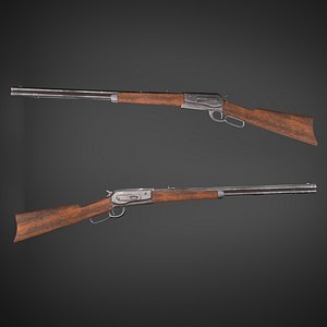 3D Model of Winchester Rifle 3D model