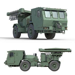 3D Hydrema 910 Mine Clearing Vehicle model