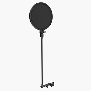 Pop Filter (Rigged)