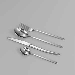 Eternum Alaska tea spoon knife fork set