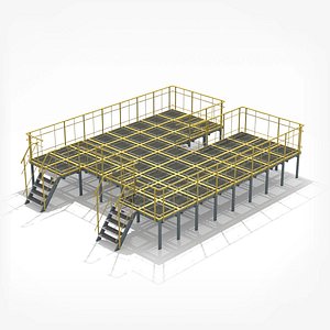 Industrial Platform Construction and Kit PBR