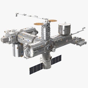International Space Station Modules model