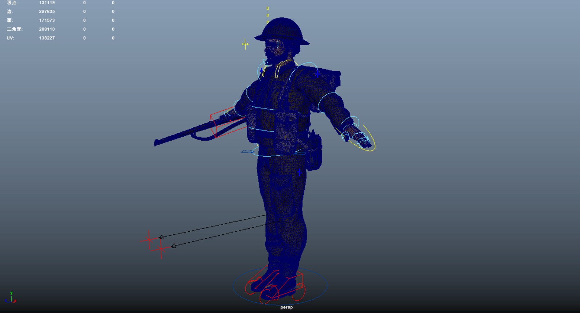 Soldier Model - TurboSquid 2250068