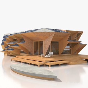 3D endesa pavilion model