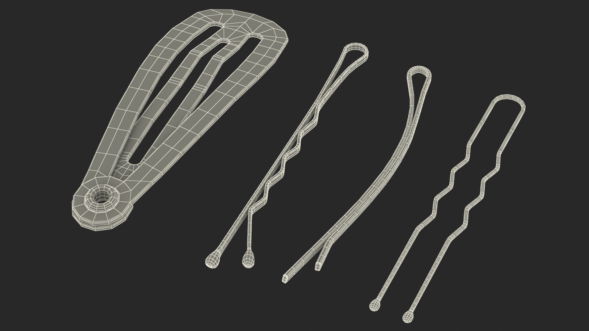 3D Hairpin Set Black https://p.turbosquid.com/ts-thumb/4Y/uoxTG5/Ey/hairpinsetblack3dmodel031/jpg/1637669413/1920x1080/fit_q87/e144e72ffc9e992d4f9fd79f3c64b47bbd00dd98/hairpinsetblack3dmodel031.jpg