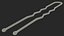 Hairpin Set Black