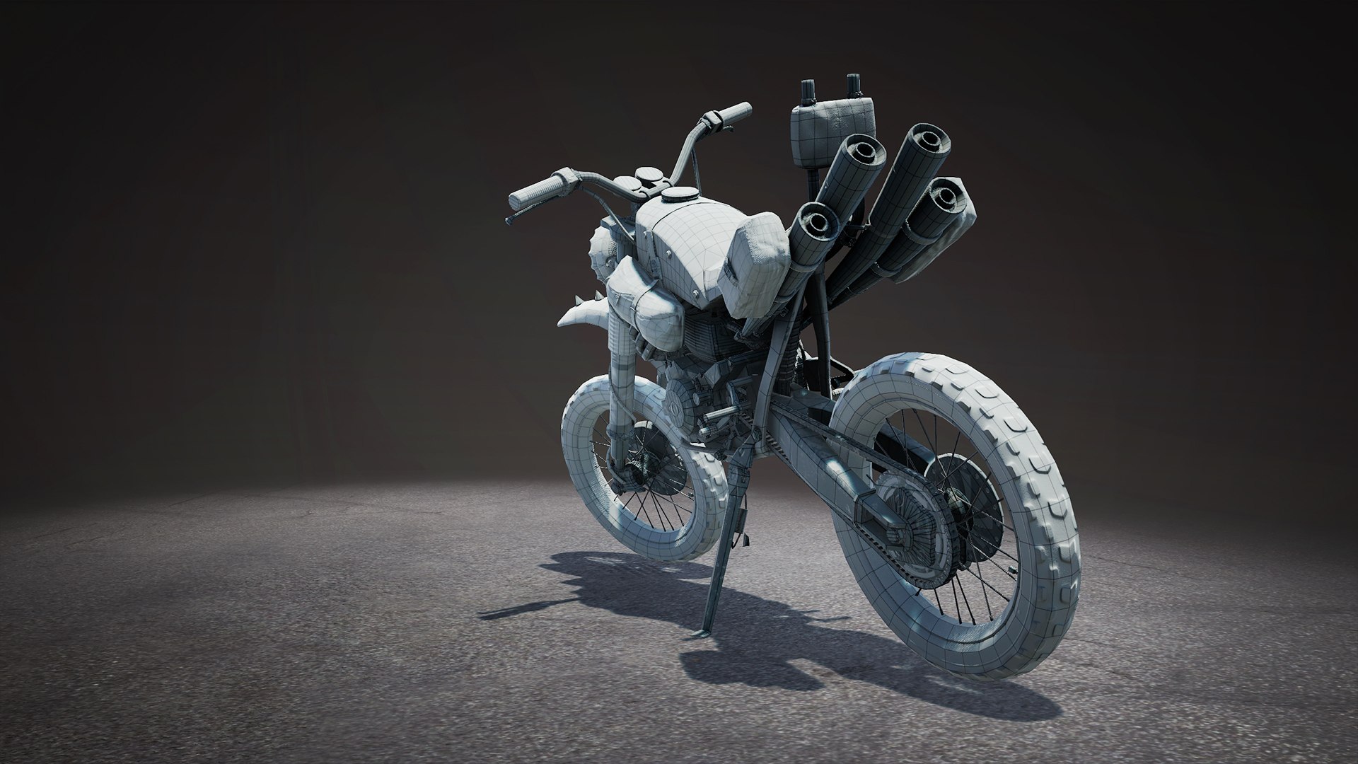 Last Guns - Apocalyptic Wheels 3D https://p.turbosquid.com/ts-thumb/4Z/39GsrC/6O/realisticzombieapocalypticbikeunityscreenshots1920x108009clean/jpg/1682327457/1920x1080/fit_q87/b43590b7973fff7762d034675d9d8caf1b373be2/realisticzombieapocalypticbikeunityscreenshots1920x108009clean.jpg
