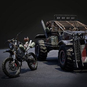 Last Guns - Apocalyptic Wheels 3D