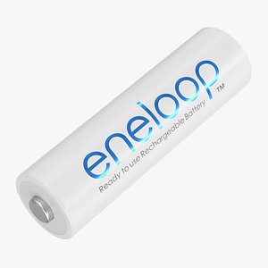 3D Eneloop Battery AA model
