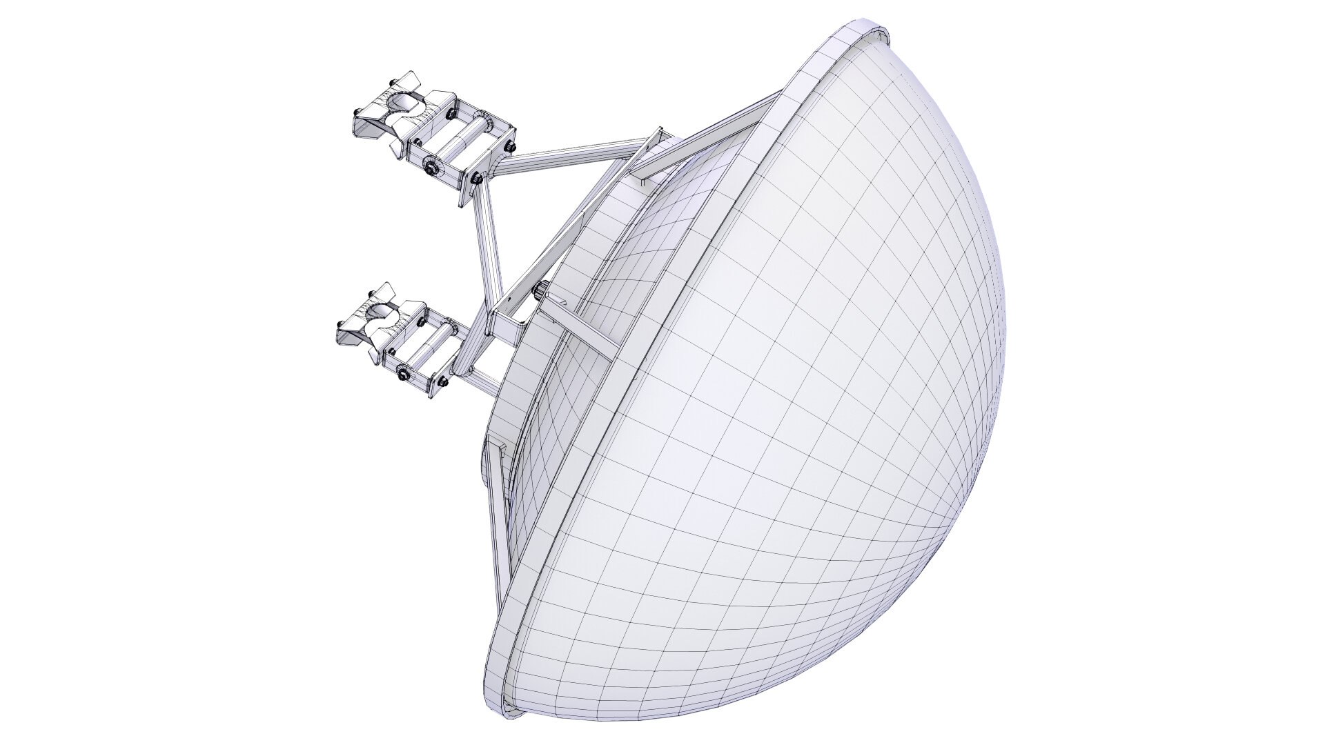 Microwave Antenna Dish 26 3D model TurboSquid 1847923