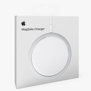 3D Apple MagSafe Charger Packaging model
