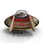 3ds max toy flying saucer