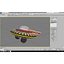 3ds max toy flying saucer