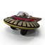3ds max toy flying saucer