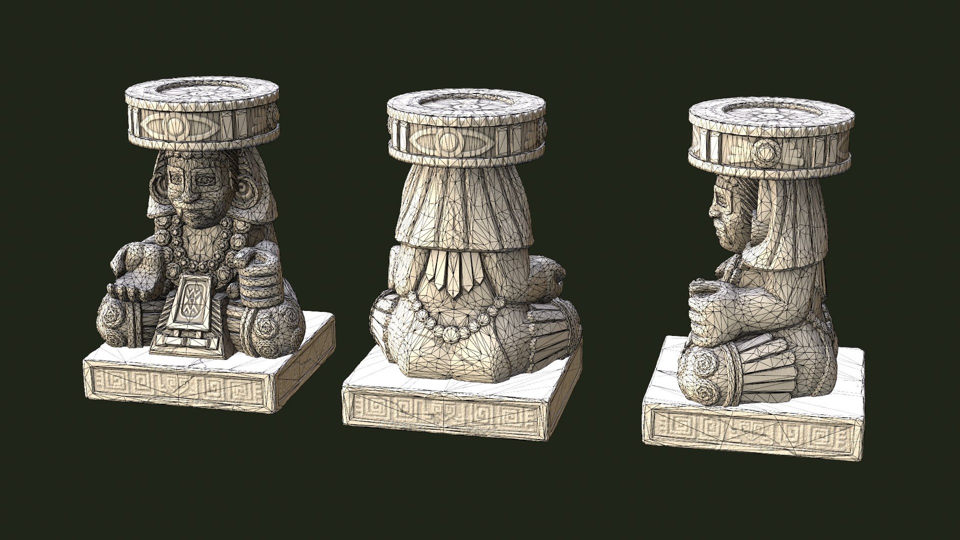 3D Aztec Mayan Statue https://p.turbosquid.com/ts-thumb/4Z/JnRWzb/Nv/screenshot_1/jpg/1713127730/1920x1080/fit_q87/aaec4876ab5e13fa19f781111c424a68581b83ac/screenshot_1.jpg