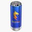 Lattina di bevanda energetica aperta da 250 ml