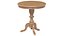 Mesa de madeira com pedestal Darwin