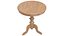 Mesa de madeira com pedestal Darwin