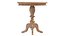 Mesa de madeira com pedestal Darwin
