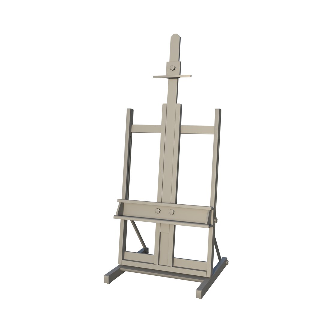 Realistic Easel Damaged 3D model https://p.turbosquid.com/ts-thumb/4Z/Lb3i6c/i3/clay_render_1/png/1681582370/1920x1080/fit_q87/54b2bf3f21723262bc42392e722202c53caac6f5/clay_render_1.jpg