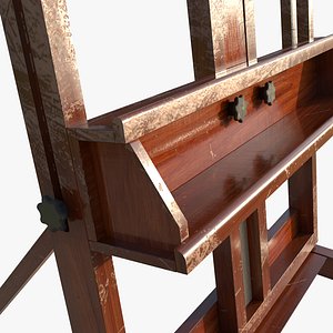 Realistic Easel Damaged