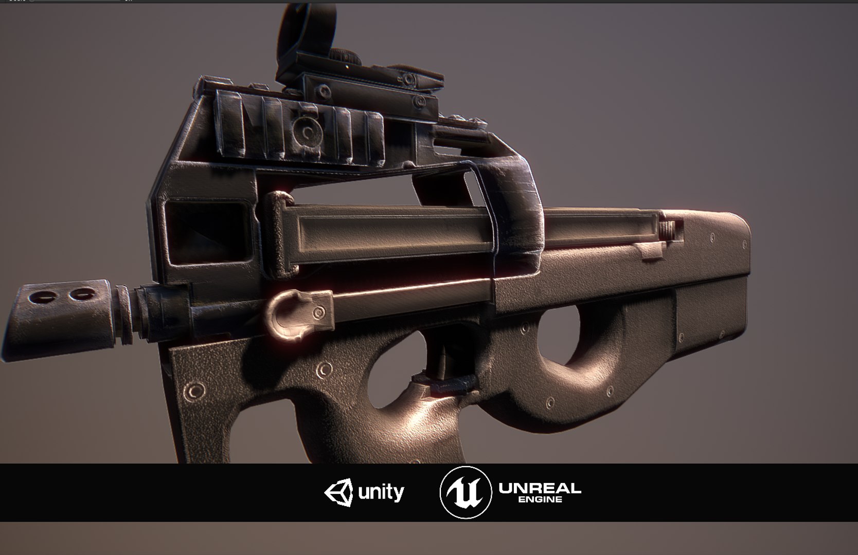 3D p90 unreal unity model https://p.turbosquid.com/ts-thumb/4Z/P6Wtyq/K0OSgKom/2018112606_15_00unity2018.3.0b7previewpackagesinusesamplescene.unity3drendering/png/1543242591/1920x1080/fit_q87/ed139d3479f753d2043e512795c9d9dca3ddc4a6/2018112606_15_00unity2018.3.0b7previewpackagesinusesamplescene.unity3drendering.jpg
