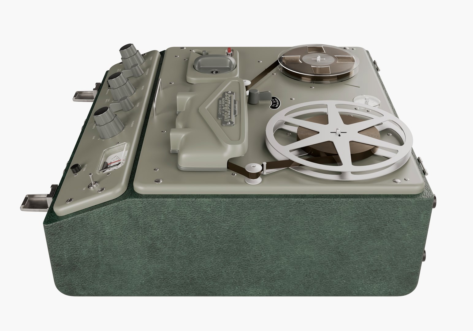 Vintage Ferrograph Reel-to-Reel Recorder 3D Model - TurboSquid 2008630