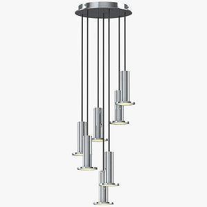 Modern Ceiling Light On