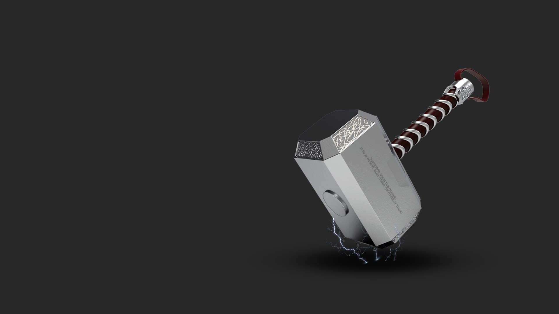 3D Model Hammer Thor Mjolnir - TurboSquid 1595873