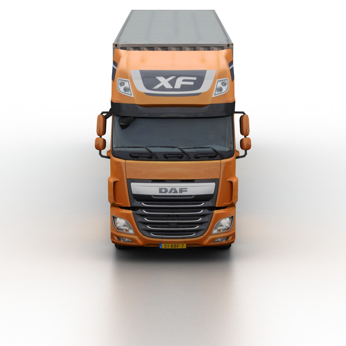 2013 daf xf 3d model