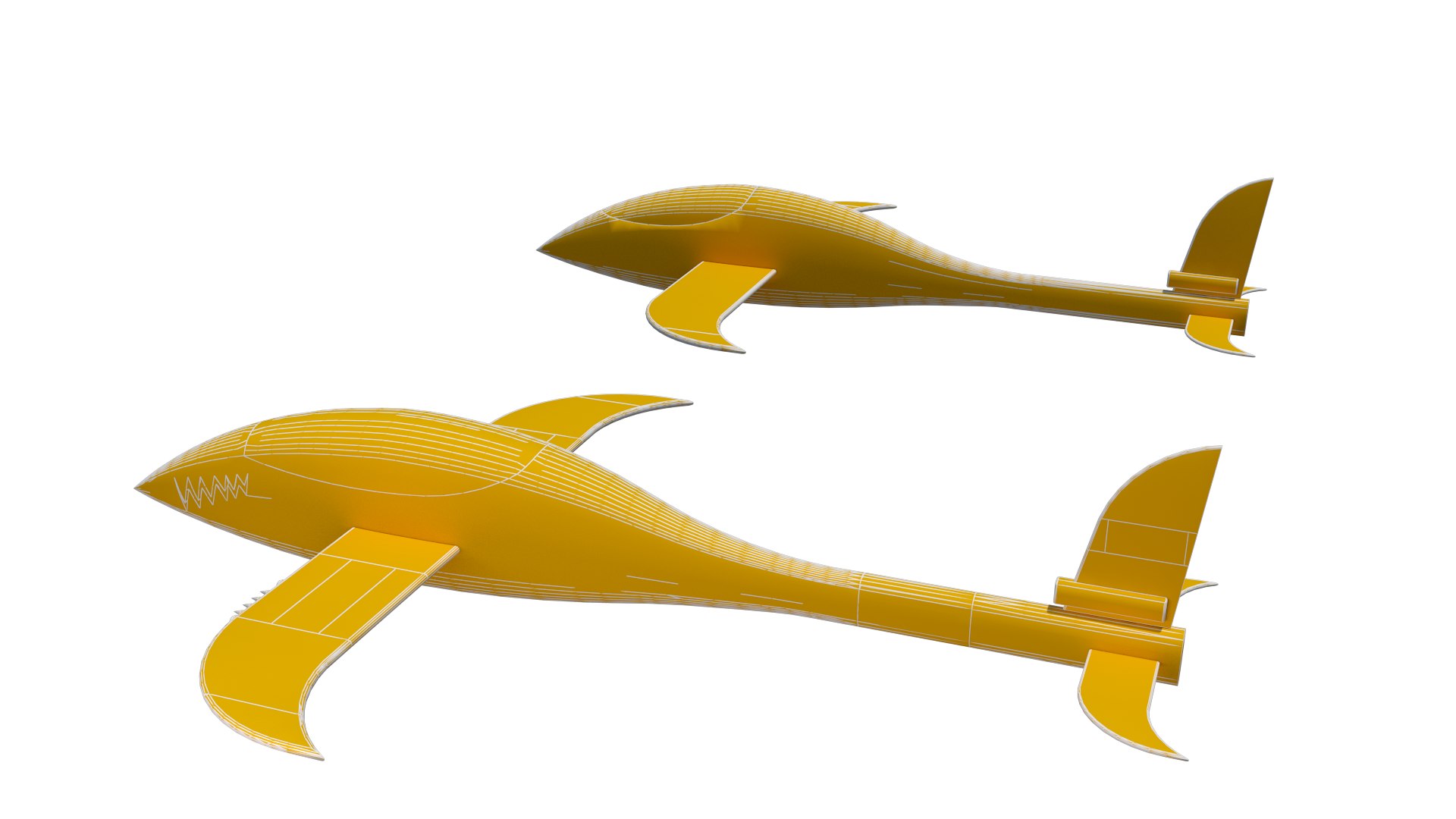 Game Model Aircraft 3D Model - TurboSquid 2433828
