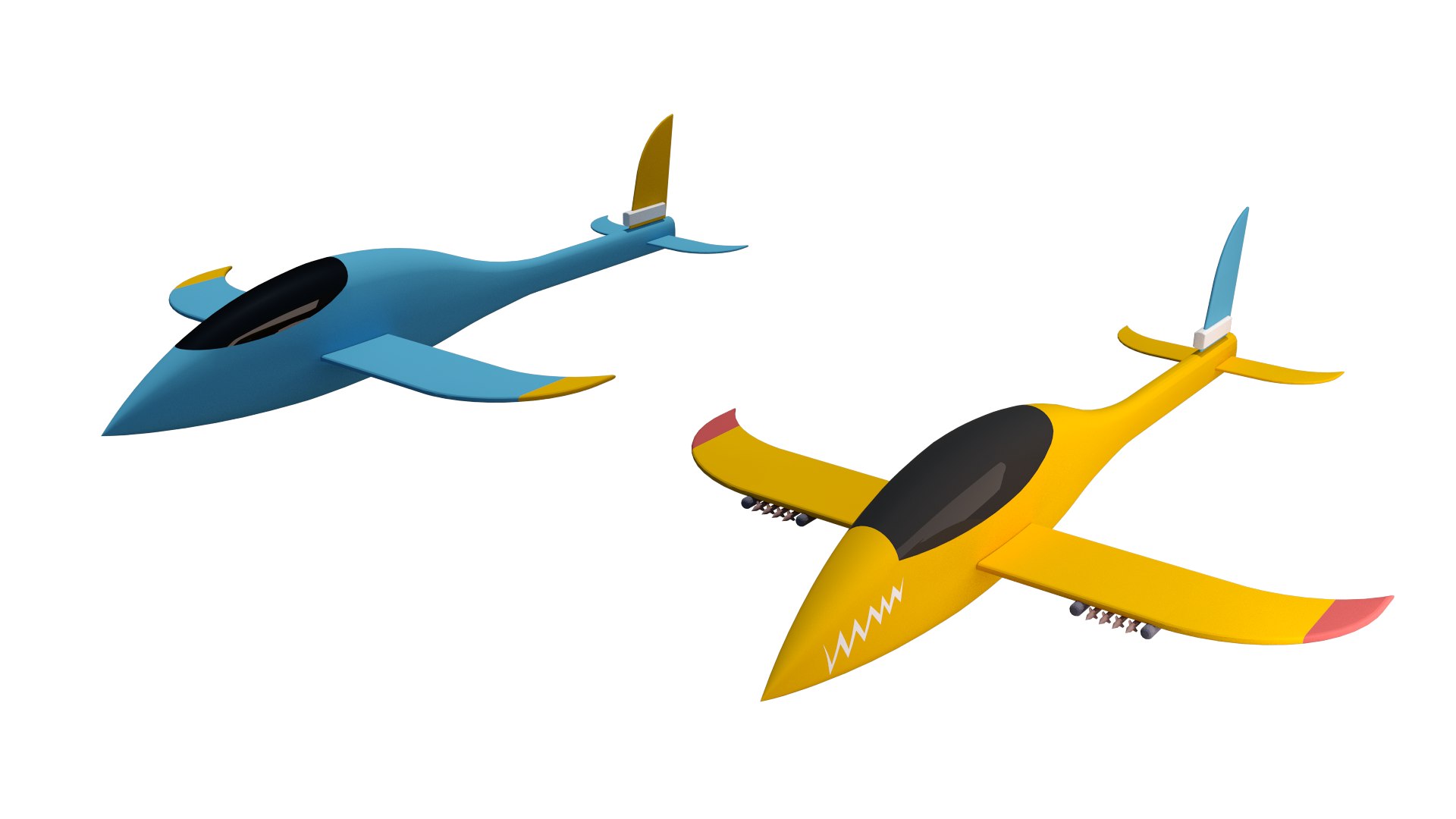 Game Model Aircraft 3D Model - TurboSquid 2433828