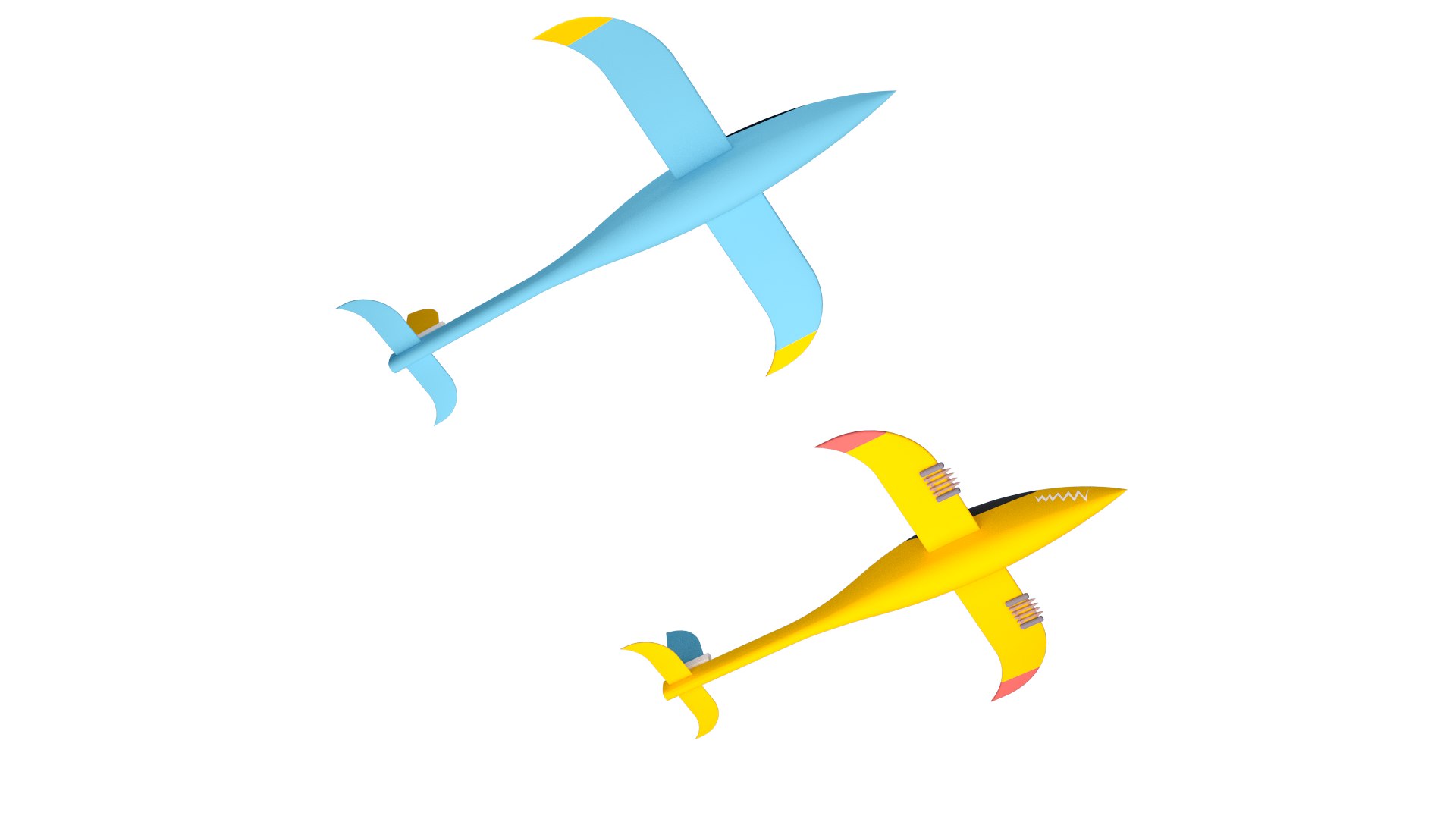 Game Model Aircraft 3D Model - TurboSquid 2433828