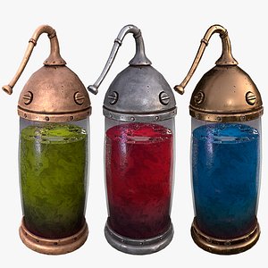 Medieval Capsule Laboratory 3D model
