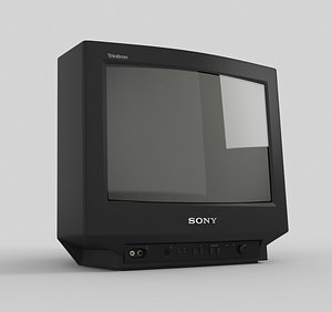 3d model sony television