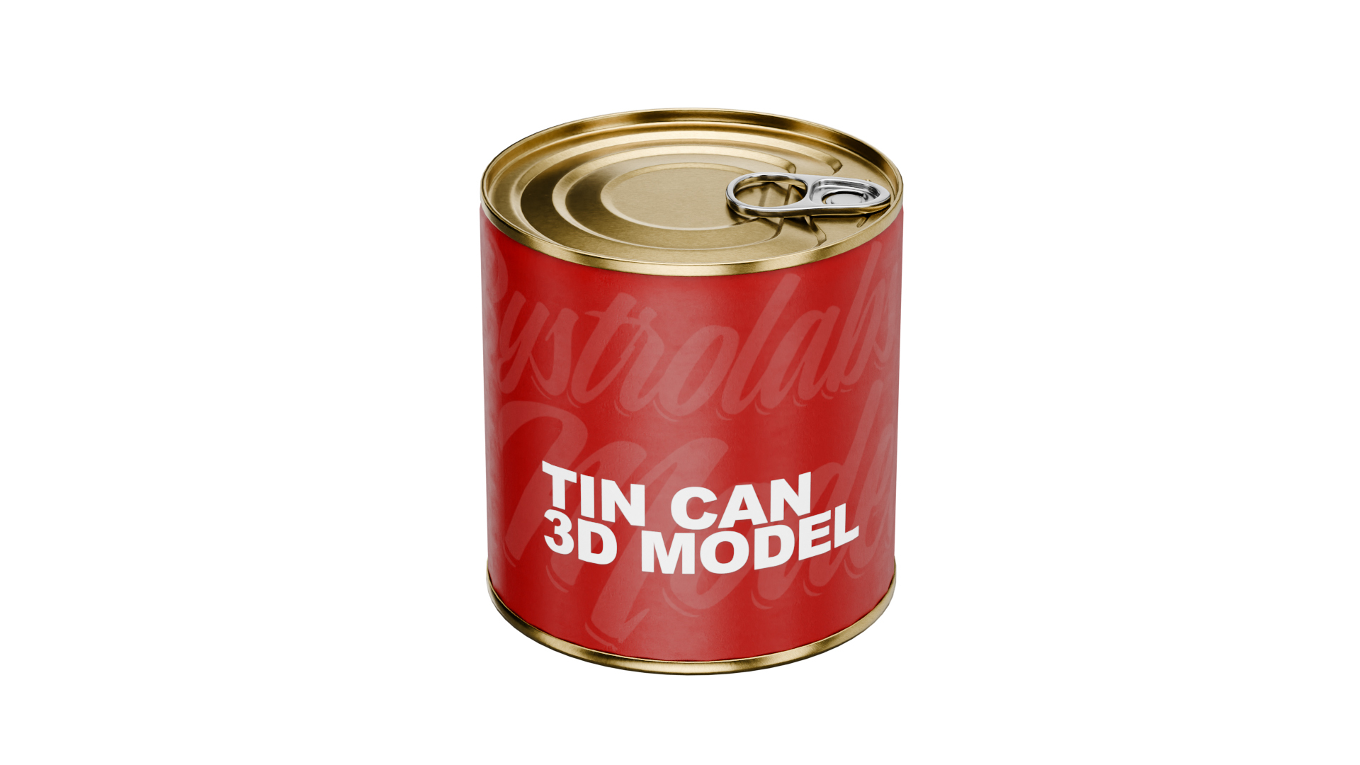 Tin Can 10 3D Model - TurboSquid 2292093