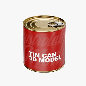 Tin Can 10 3D model