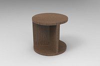 Drum Tall Side Table