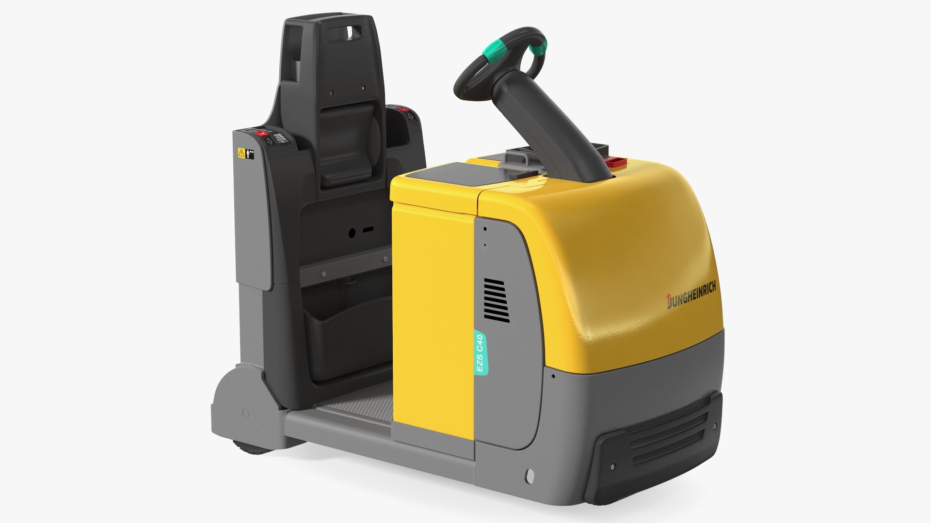 Jungheinrich EZS C40 Electric Tow Tractor 3D model preview