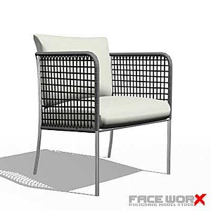 armchair chair 3d max
