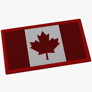 Canada Embroidered Coat of Arms 3D model