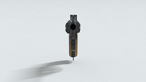 laos Game Revolver 3D model