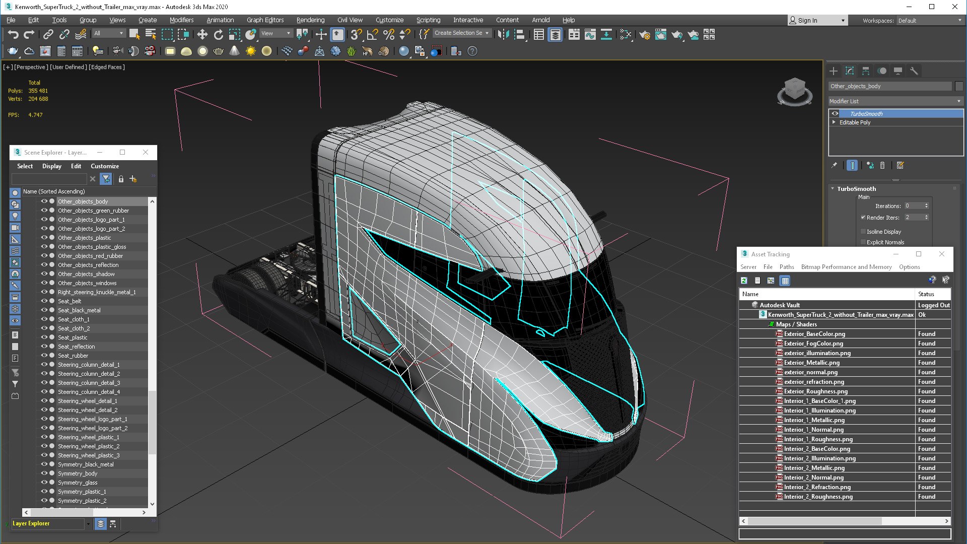 Kenworth SuperTruck 2 without Trailer 3D model https://p.turbosquid.com/ts-thumb/4a/CPk93u/wl/kenworthsupertruck2withouttrailervray3dmodel028/jpg/1728259801/1920x1080/fit_q87/14aeefd9648e46bf4e992be8cb13bc49298f1979/kenworthsupertruck2withouttrailervray3dmodel028.jpg