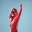 3D female hand